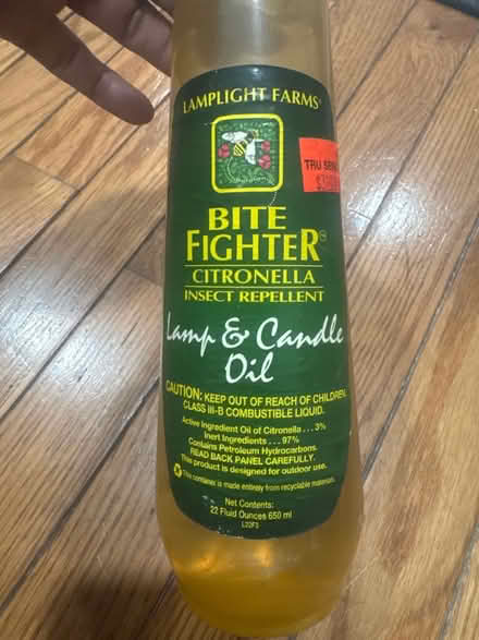 Photo of free Lamp & Candle Oil (Stuyvesant Heights) #1