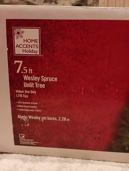 Photo of free Christmas Tree (Millbury, MA) #2