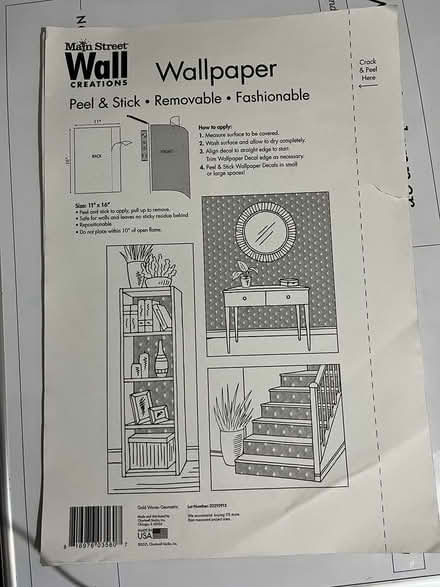 Photo of free Graphic Wallpaper Sheets (16 pages) (Silver Spring MD) #3