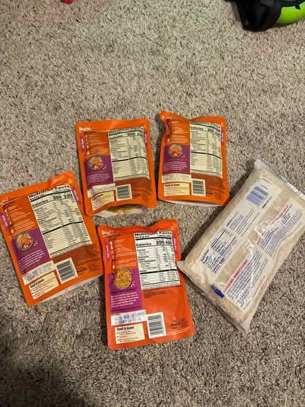 Photo of free Unexpired various rice packets (Laurel, MD) #2