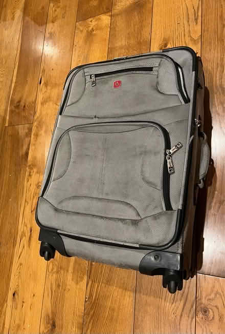 Photo of free Grey Swiss Gear soft body suitcase (Chalk Farm NW3) #2