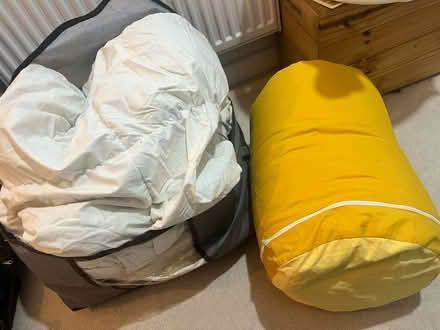 Photo of free Two single duvets and a pillow (Angel EC1) #1