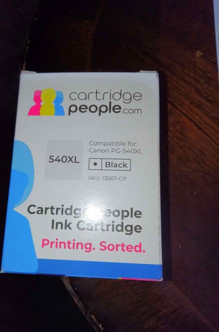 Photo of free Canon PG-540XL compatible printer ink cartridge (Park Gate SO31) #1