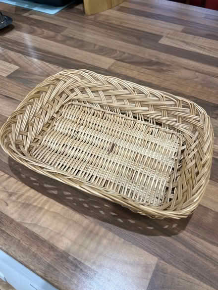 Photo of free Wicker basket (Maulden MK45) #1
