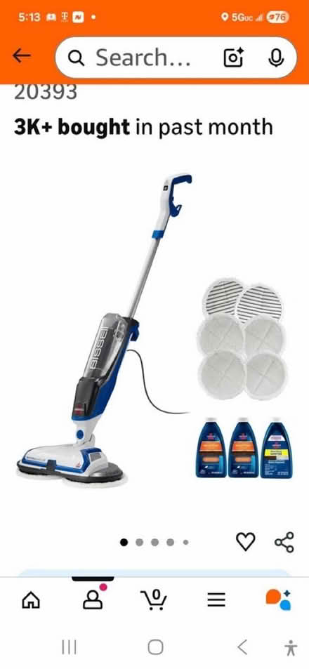Photo of free Bissell floor cleaner (South East Albuquerque) #3