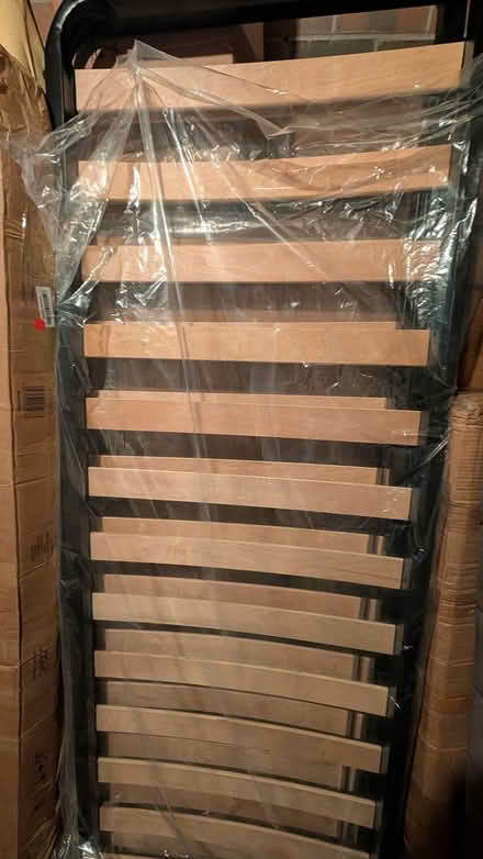 Photo of free Double bed slats frame (North Hykeham) #4