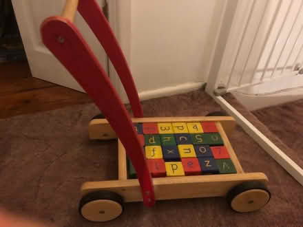 Photo of free Baby walker with blocks (Kempston MK42) #1