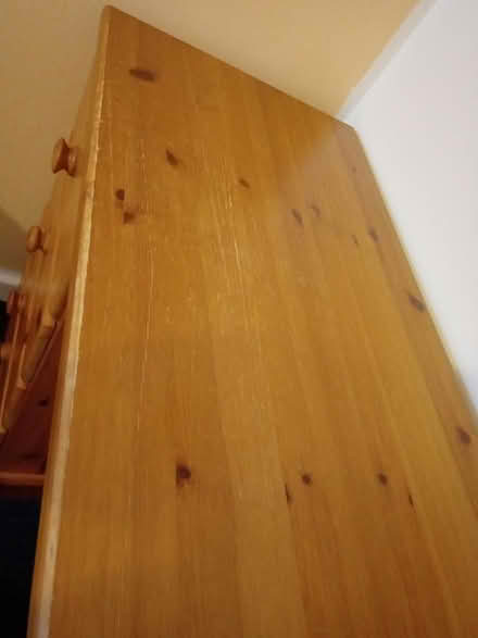 Photo of free Large pine desk (Orton Goldhay) #1