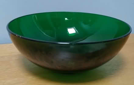 Photo of free Green glass bowls (Sherfield on Loddon, RG27 0) #1