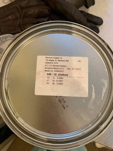 Photo of free 1 Gallon Wall Paint (Bolton, MA) #2
