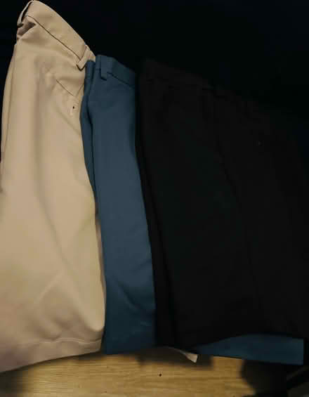 Photo of free 3 x shorts & 2 x trousers. Size 38 (Bartley Green B32) #1