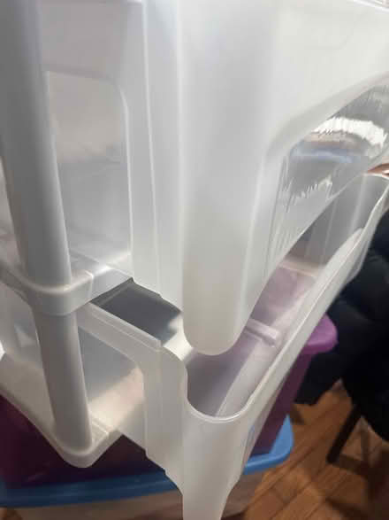 Photo of free Plastic stackable drawers (Stuyvesant Heights) #2