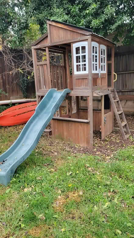 Photo of free Kids Back Yard Playhouse/Slide (Rancho Cordova) #2