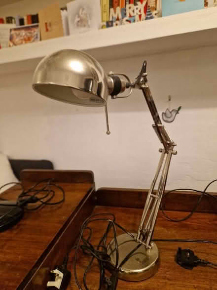 Photo of free Silver lamp (Sparkhill B12) #1