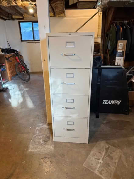 Photo of free Metal filing cabinet (inner N/NE Portland) #2
