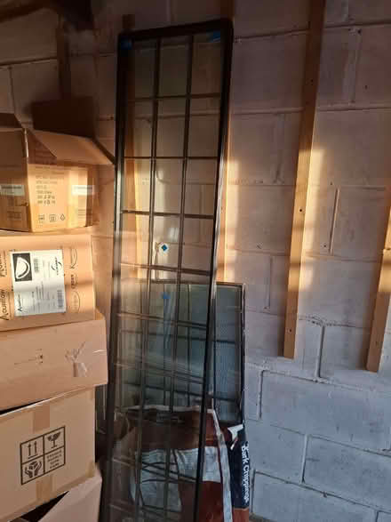 Photo of free 2x Double-glazed Sealed Units Lead Overlay (Seaside BN23) #1