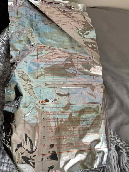 Photo of Radiator reflector foil (Welling DA16) #2