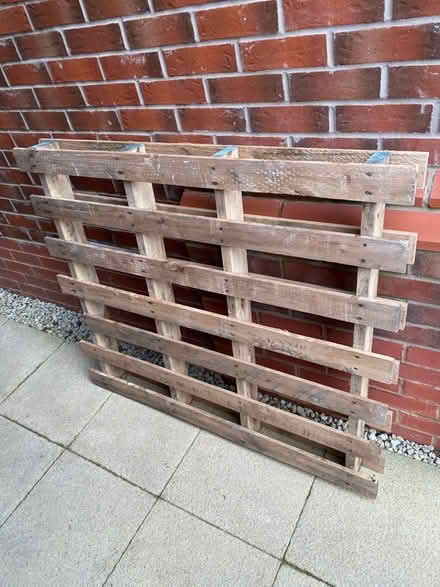 Photo of free One Wooden Pallet & some wood off cuts (Morton LN6) #1