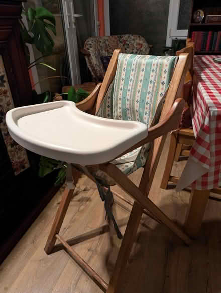 Photo of free Wooden High Chair (BA12) #1