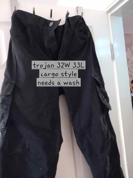 Photo of free Trojan cargo style jeans 32W 33L (IP1) #1