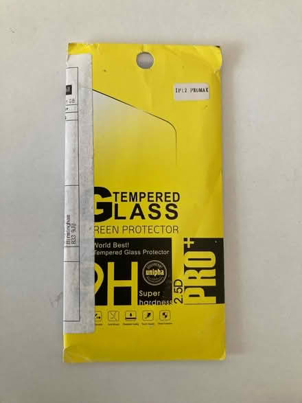 Photo of free Two iPhone 12 Pro Max screen protectors (Critchill BA11) #1