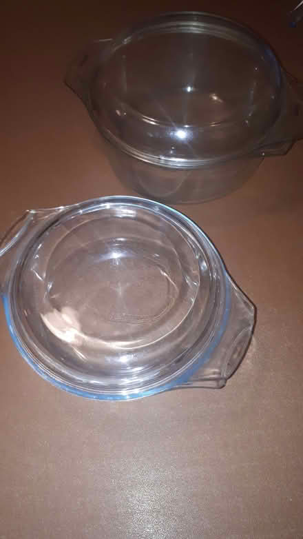 Photo of free Pyrex Casserolee Dishes ( I medium & 1 large) (Northwood HA6) #1