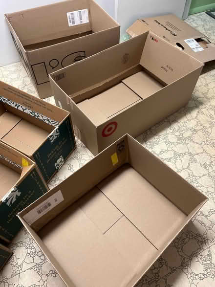 Photo of free Misc. sturdy boxes (Grove Rd and Harris) #3