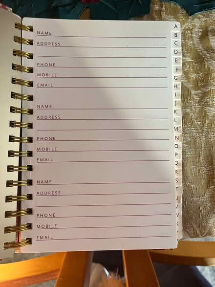 Photo of free Address and Birthday book (TA18) #2