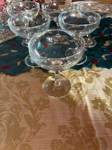 Photo of free 6 x Champagne coupe (TA18) #2