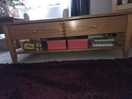 Photo of free Solid wooden coffee table (M22 airport) #1
