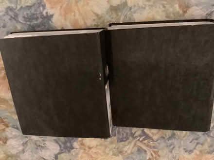 Photo of free 2 x A5 Lever Arch files with plastic wallets (Castle Donington DE74) #1