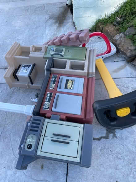 Photo of free Children’s outdoor kitchen BB hoop (216 Southern Heights Blvd, SR) #1