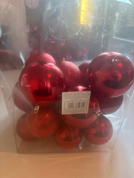 Photo of free Red baubles (Orpington) #2