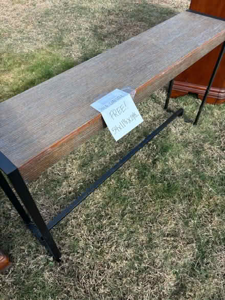 Photo of free Sofa console table (Prince Frederick md) #2