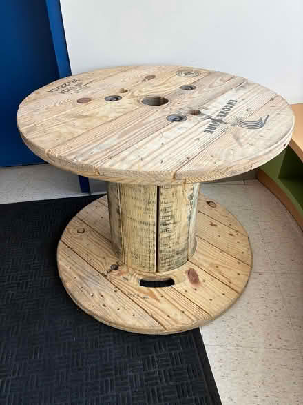 Photo of free Wooden spool (Coolidge Corner, Brookline) #1