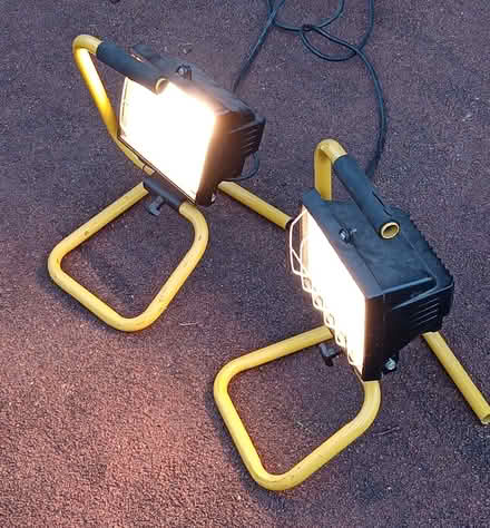 Photo of free Two halogen worklamps (Titchfield PO14) #1