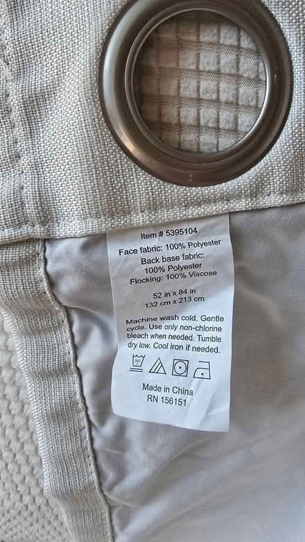 Photo of free 4 blackout curtains (Silver Spring (Forest Glen)) #2