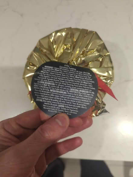 Photo of free Christmas pudding (OX4 Boulter Street) #2