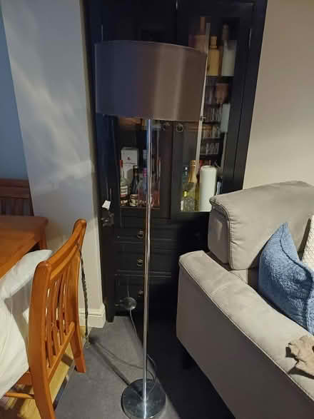 Photo of free 5foot tall lamp (LS16 Ireland wood) #1