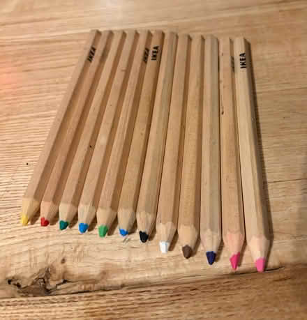 Photo of free Children’s coloured pencils (Murrayfield EH12) #1