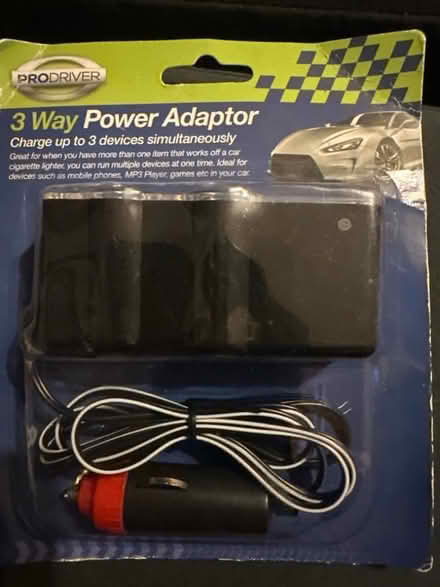 Photo of free 3 way power adaptor (Lea Industrial Estate AL5) #1