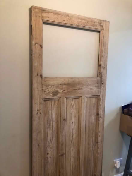 Photo of free 1930s external wooden door (Whitton TW3) #1