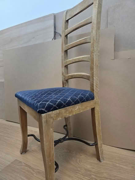 Photo of free 4 vintage wooden chairs (N15 next to Chestnuts Park) #1