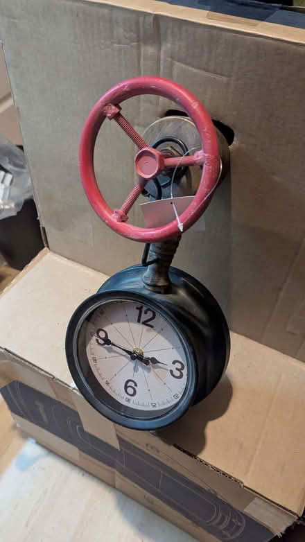 Photo of free Industrial style clock (Malvern Link WR14) #2