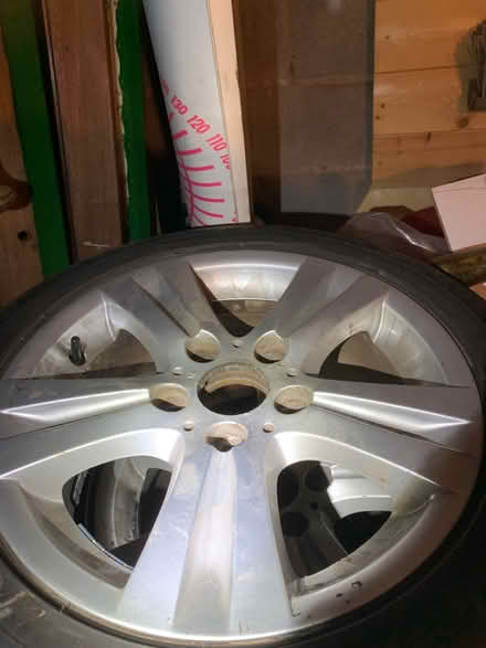 Photo of free BMW series one alloys and tyres (Brough CA17) #1