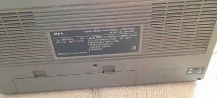 Photo of free Old radio cassette player (TN40 bexhill) #1