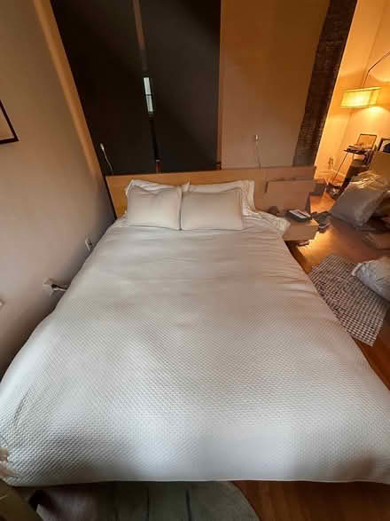 Photo of free Queen Bed Frame & Mattress (Marin) #1