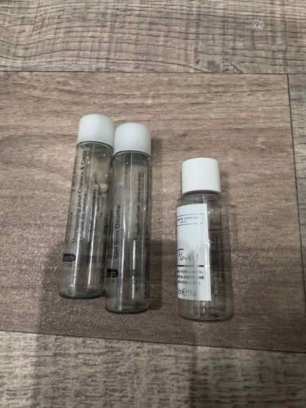 Photo of free Travel size bottles empty (GL3) #1