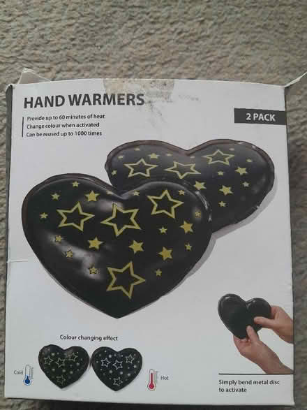 Photo of free Heart-shaped hand warmers (Smiths Estate OX28) #1