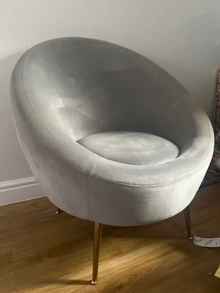 Photo of free Grey chair (Kempston) #1